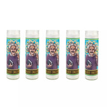 Load image into Gallery viewer, Set of 5 Albert Einstein Glass Candles - The Unemployed Philosophers Guild
