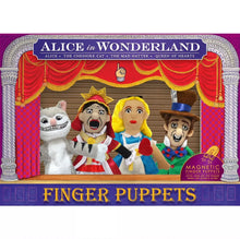 Load image into Gallery viewer, Alice in Wonderland Finger Puppets Set
