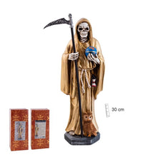 Load image into Gallery viewer, Golden Saint of Holy Death Standing Statue 30 cm
