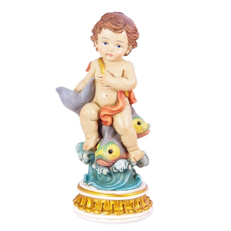 Pisces The Child of the Zodiac Figurine Resin 15cm