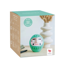 Load image into Gallery viewer, Green Japanese Daruma Doll- Wish Fulfiller 10cm
