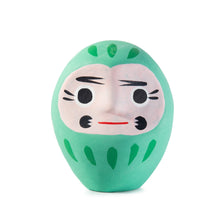 Load image into Gallery viewer, Green Japanese Daruma Doll- Wish Fulfiller 10cm
