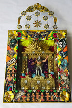 Load and play video in Gallery viewer, Mexican Lucha Libre Altar 50cm - Handmade Mexican Folk Art
