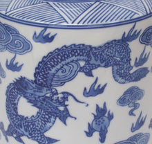 Load image into Gallery viewer, Porcelain Dragon Tea Caddy

