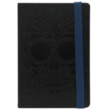 Load image into Gallery viewer, Black Mexican Skull 21cm Notebook - ByMexico
