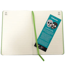 Load image into Gallery viewer, White Mexican Skull 21cm Notebook - ByMexico
