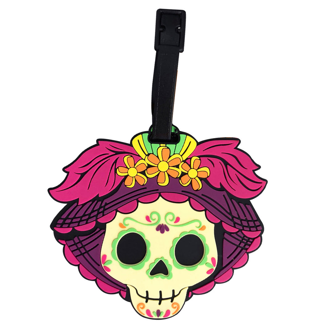 Mexican Catrina 9.5 cm Luggage Tag - ByMexico