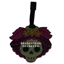 Load image into Gallery viewer, Mexican Catrina 9.5 cm Luggage Tag - ByMexico
