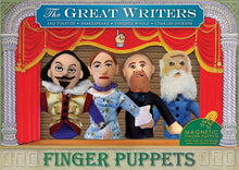 Load image into Gallery viewer, The Unemployed Philosophers Guild Great Writers Finger Puppet Set
