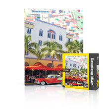 Load image into Gallery viewer, Downtown Miami Jigsaw Puzzle 100 Pieces - New York Puzzle Company
