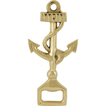 Load image into Gallery viewer, Golden Anchor Bottle Opener 14cm

