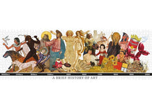 Load image into Gallery viewer, Brief History of Art Jigsaw Puzzle 1000 Pieces - The Unemployed Philosophers Guild
