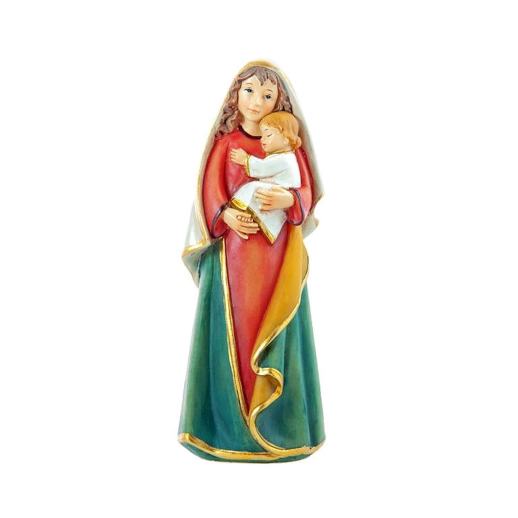 Blessed Mother Mary with Baby Jesus Figurine 12cm