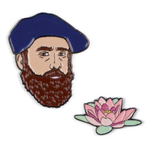 Load image into Gallery viewer, Monet Enamel Pins Set By The Unemployed Philosophers Guild
