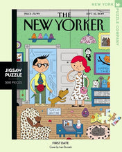 Load image into Gallery viewer, First Date 500 Pieces Jigsaw Puzzle - The New York Puzzle Company
