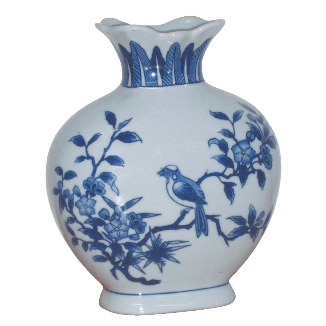 Zhi Que Lobed Porcelain Vase