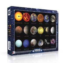 Load image into Gallery viewer, The Solar System 1000 Pieces Jigsaw Puzzle - New York Puzzle Company
