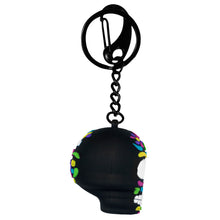 Load image into Gallery viewer, Mexican Skull Shaped 3D Keyring 4cm - ByMexico
