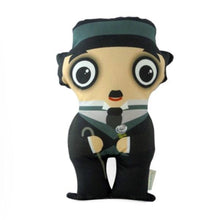 Load image into Gallery viewer, Charlie Chaplin Shaped Cushion 28cm - &quot;The Tukis&quot; - Huge Your Idols
