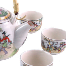 Load image into Gallery viewer, Garden Games Porcelain Tea Set x 6
