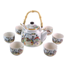 Load image into Gallery viewer, Garden Games Porcelain Tea Set x 6
