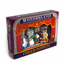 Load image into Gallery viewer, Alice in Wonderland Finger Puppets Set
