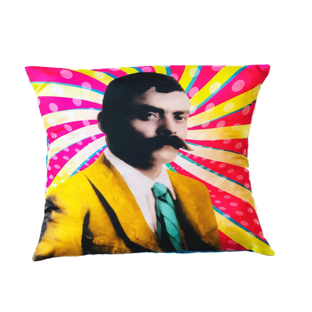Mexican with Moustache- MexiPop Art Design Cushion Cover 35 x 35 Cm