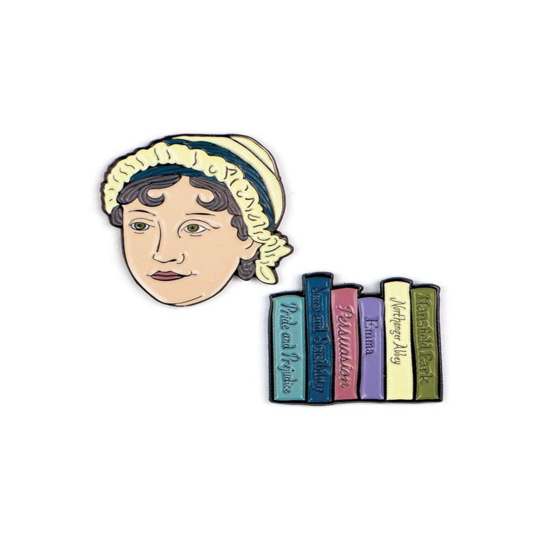 Jane Austen Enamel Pins By The Unemployed Philosophers Guild