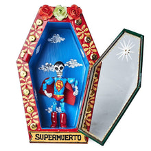 Load image into Gallery viewer, Mexican Coffin Super Muerto - Handmade Art Crafts
