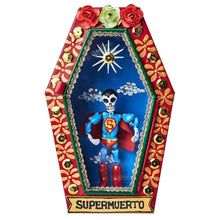 Load image into Gallery viewer, Mexican Coffin Super Muerto - Handmade Art Crafts
