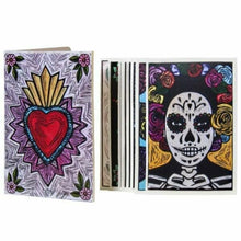 Load image into Gallery viewer, Set of 12 Mexican Lifestyle Printed Postcards By Wajiro Dream -Mexipop Art Design
