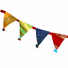 Load image into Gallery viewer, Fair Trade Bunting from Recycled Fabrics
