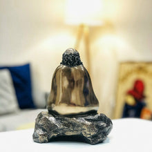 Load image into Gallery viewer, Da Mo on Rock Statue in Meditation Pose 19cm
