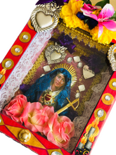 Load image into Gallery viewer, Our Lady of Sorrows Shrine H34cm - Mexican Handmade Art

